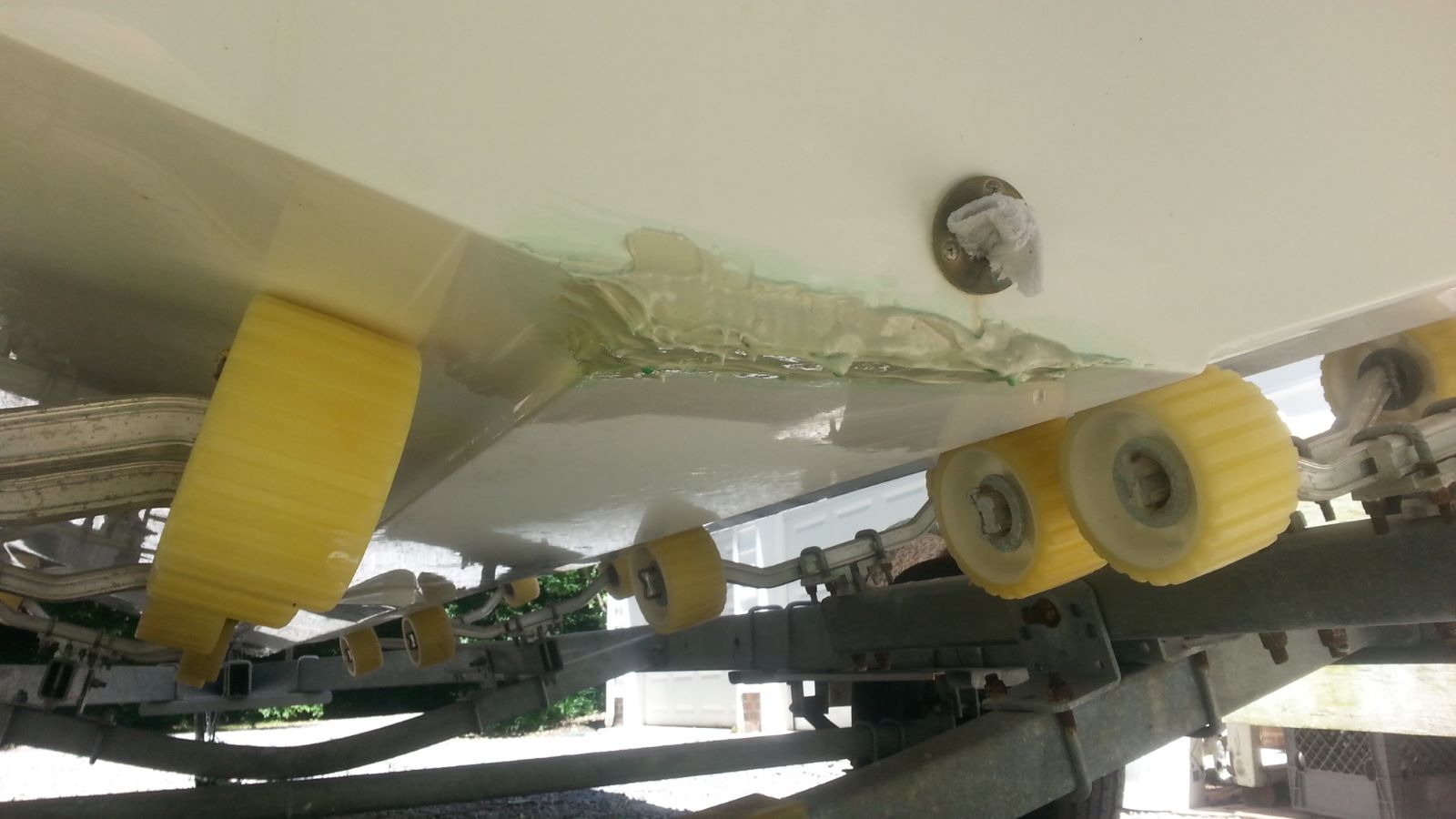 Boat bottom repair in Maryland